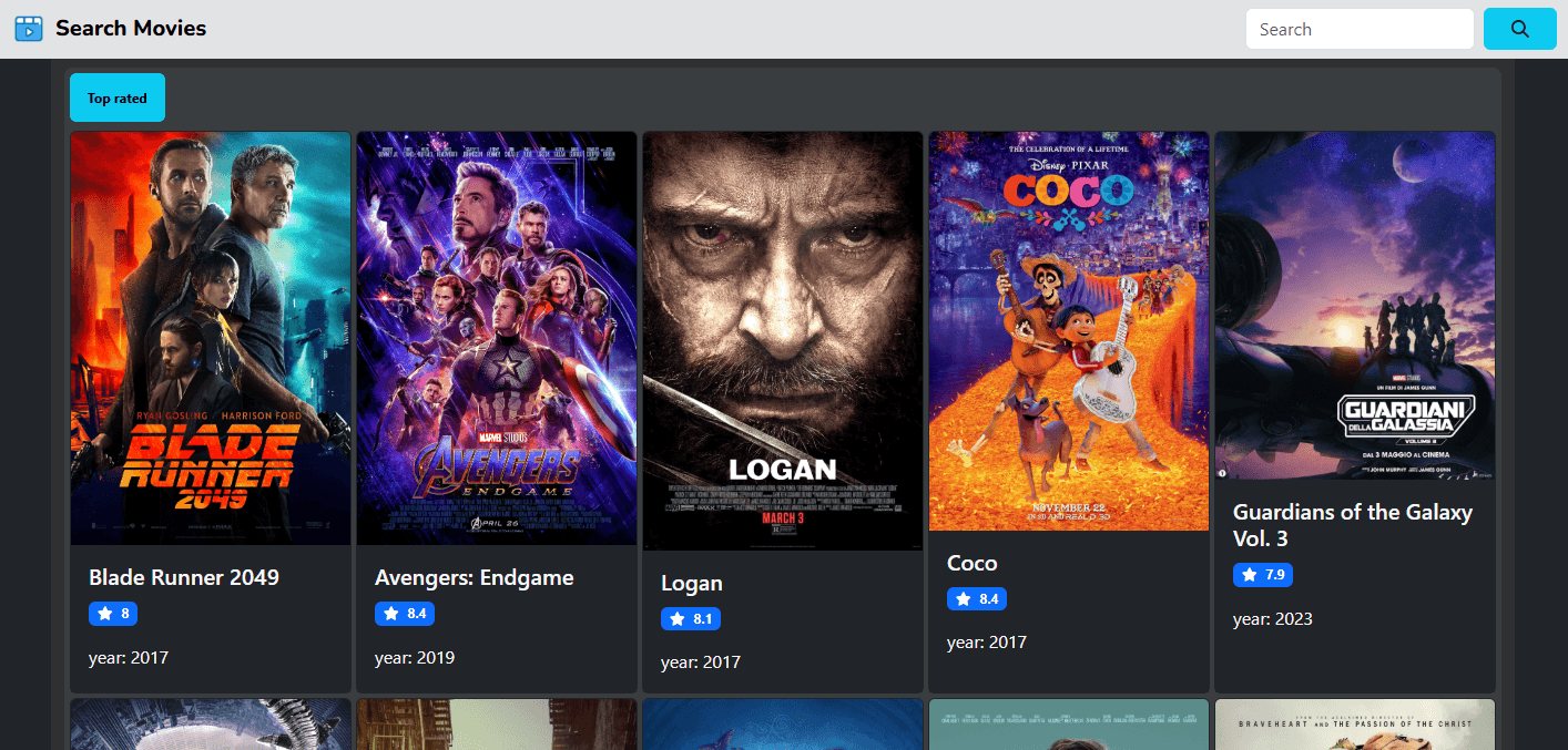 Movies Search Project